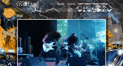 Desktop Screenshot of ciclonmetal80.com